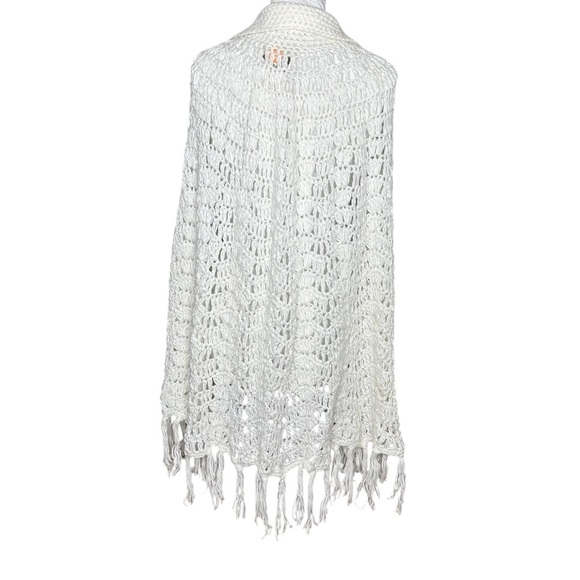 NWT Lady Bonaire Vintage 1970’s Knit Cape Shawl Poncho. Size Medium - Picture 2 of 6